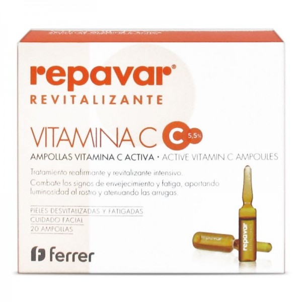 Repavar Revitalizante Vitamina C 20 Ampollas Repavar Revitalizante Vitamina C 20 Ampollas